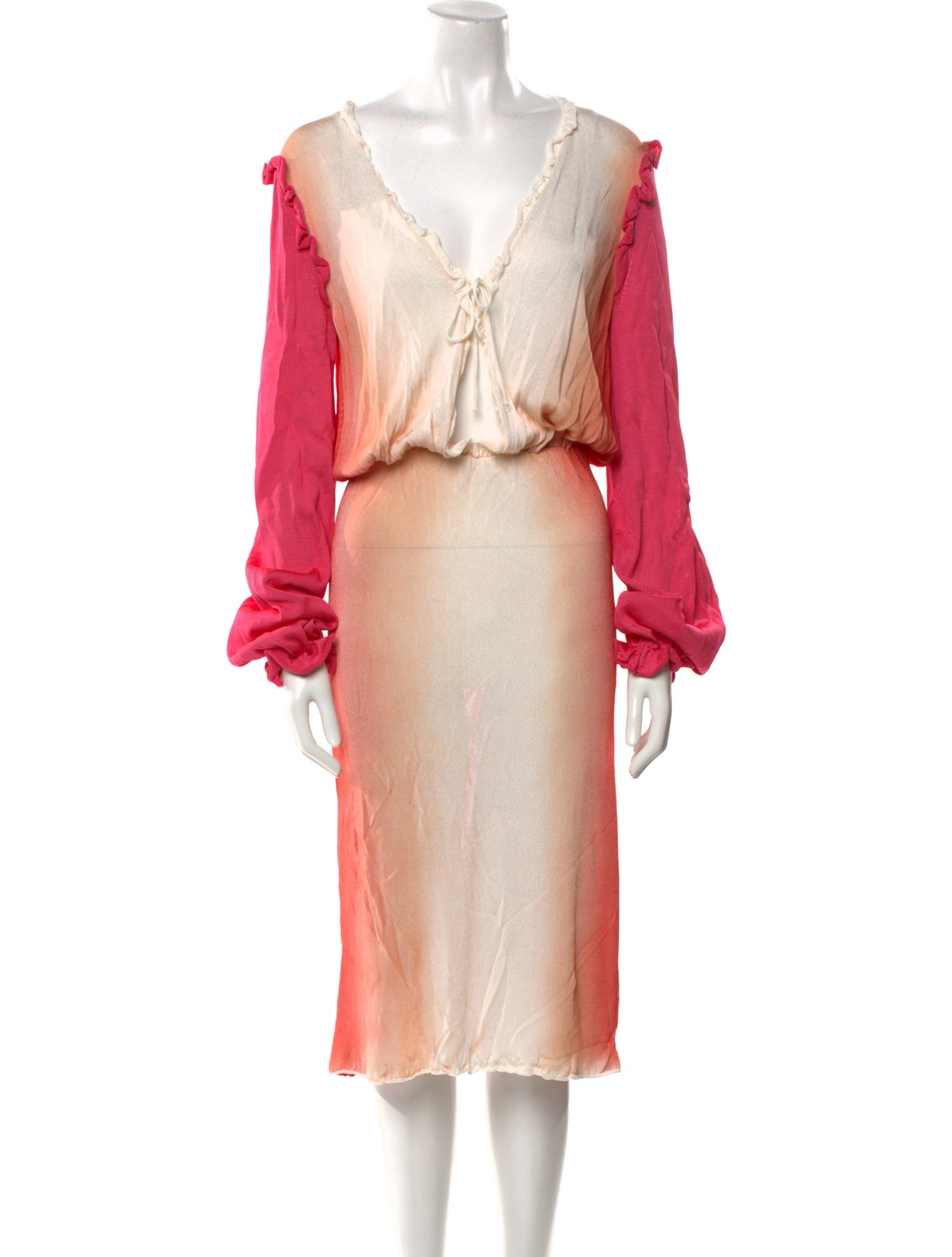 Tom Ford Silk Midi Length Dress