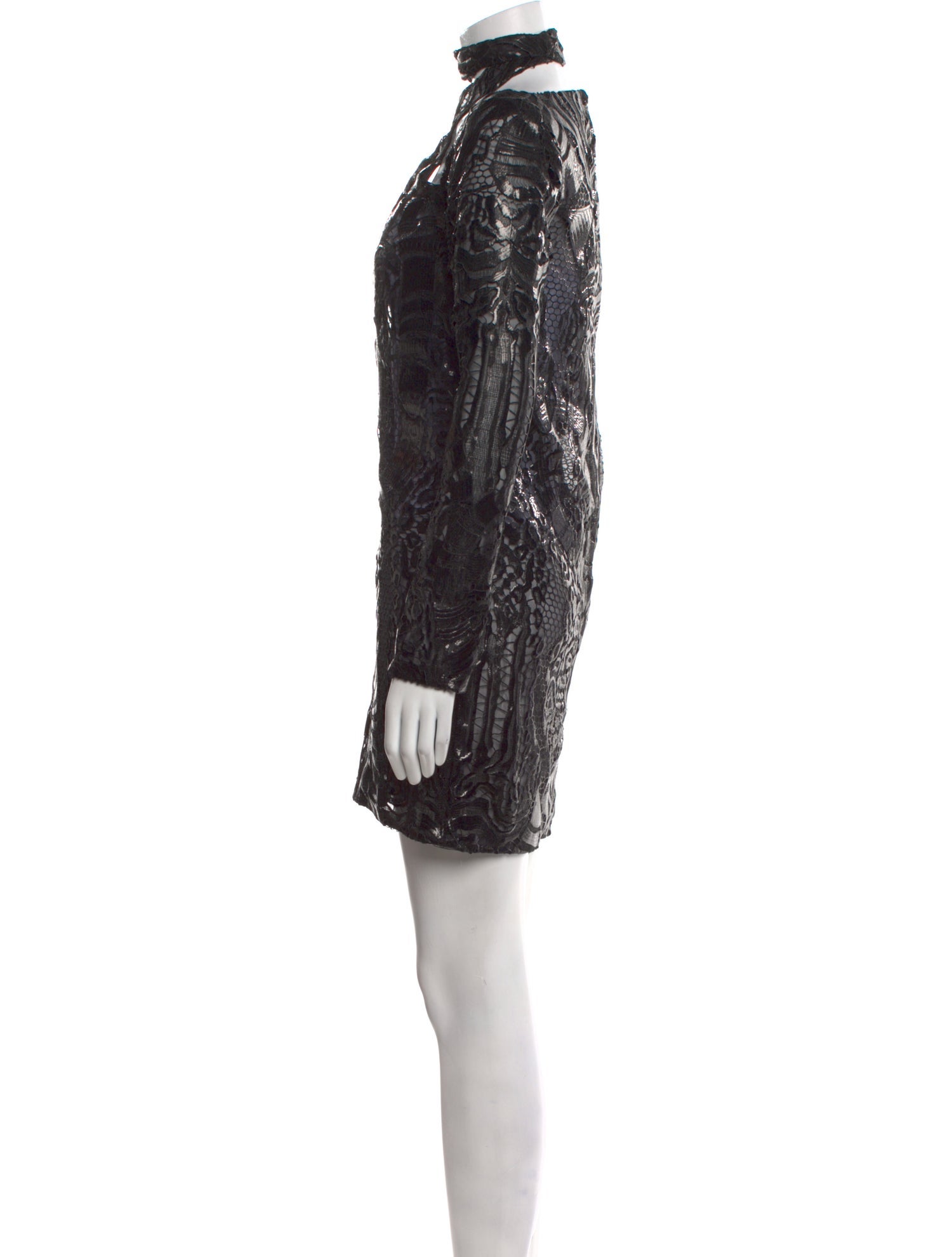 Tom Ford Lace Mini Dress - Black Dresses, Clothing - TOM199410 | The  RealReal