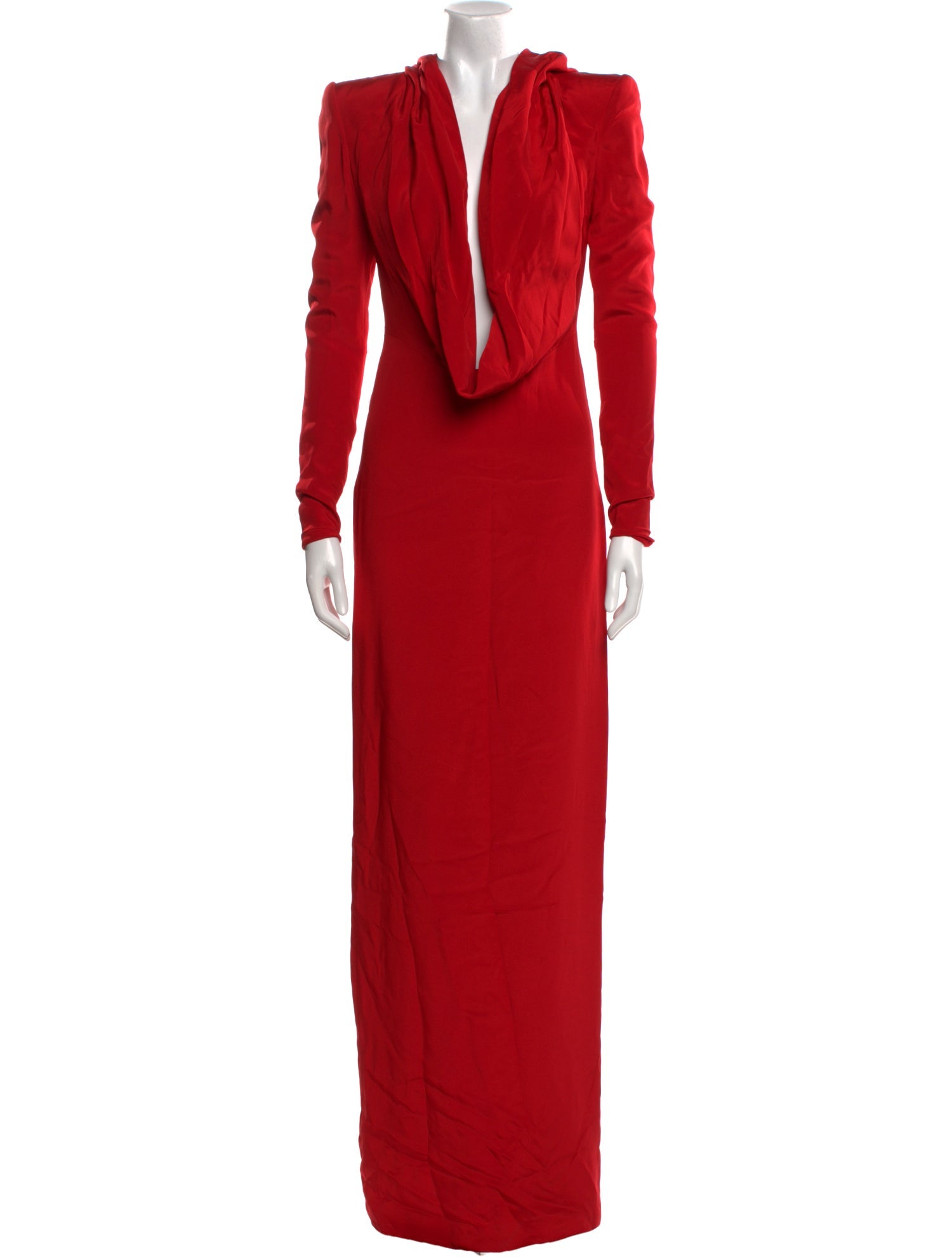 Tom Ford Cowl Neck Long Dress