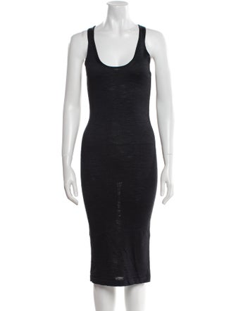 Tom Ford Linen Midi Length Dress