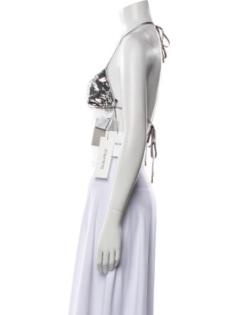 Tom Ford Silk Halterneck Crop Top