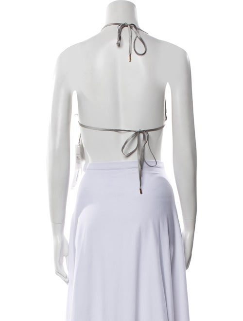 Tom Ford Silk Halterneck Crop Top