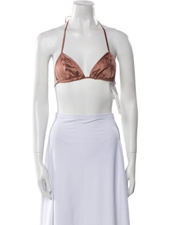 Tom Ford Silk Halterneck Crop Top