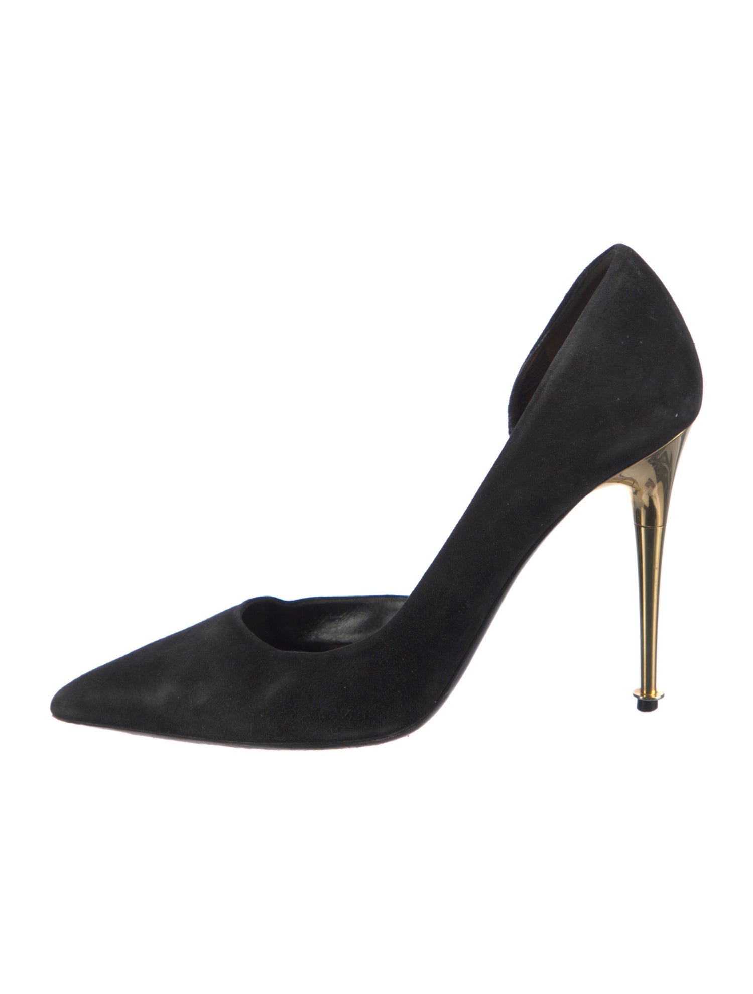 Tom Ford Suede D'Orsay Pumps