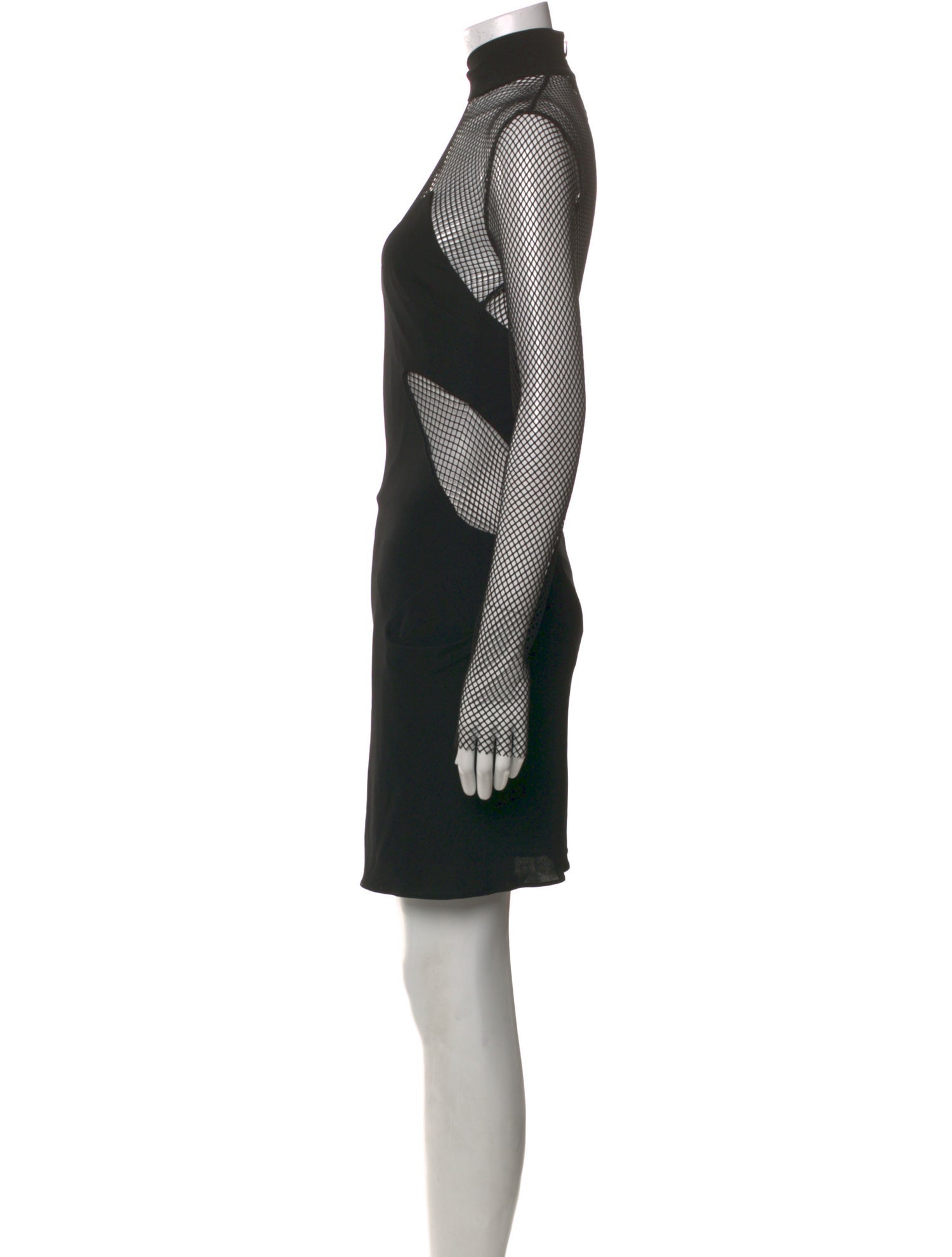 Tom Ford Mock Neck Mini Dress