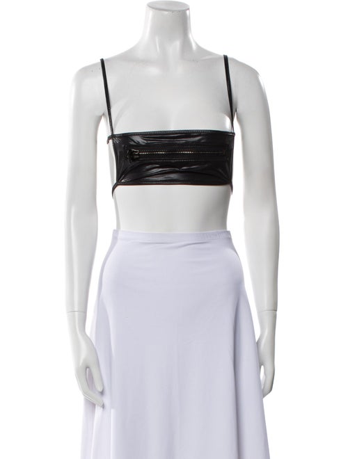 Tom Ford Square Neckline Sleeveless Crop Top