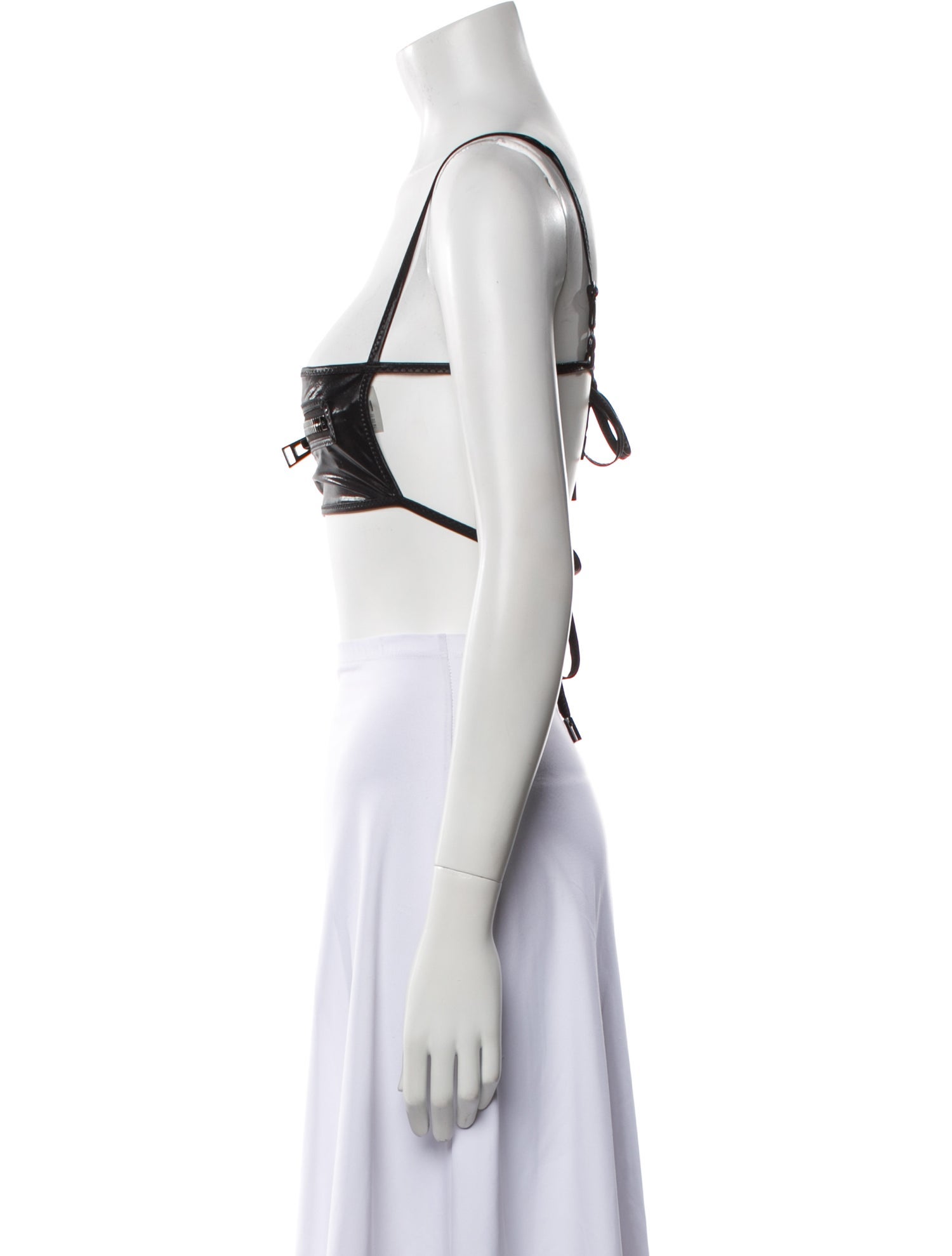 Tom Ford Square Neckline Sleeveless Crop Top