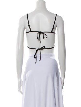 Tom Ford Square Neckline Sleeveless Crop Top