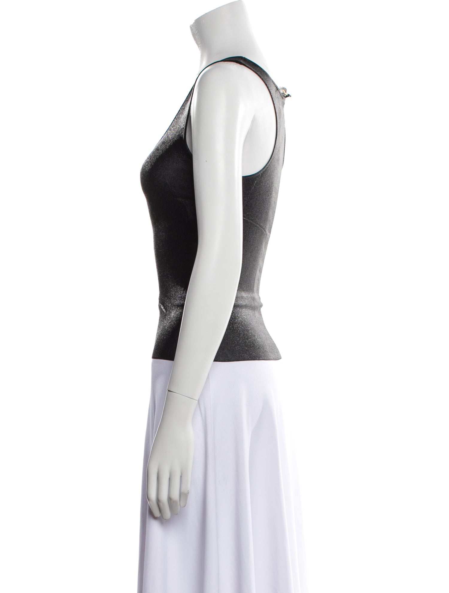 Tom Ford Scoop Neck Sleeveless Top w/ Tags