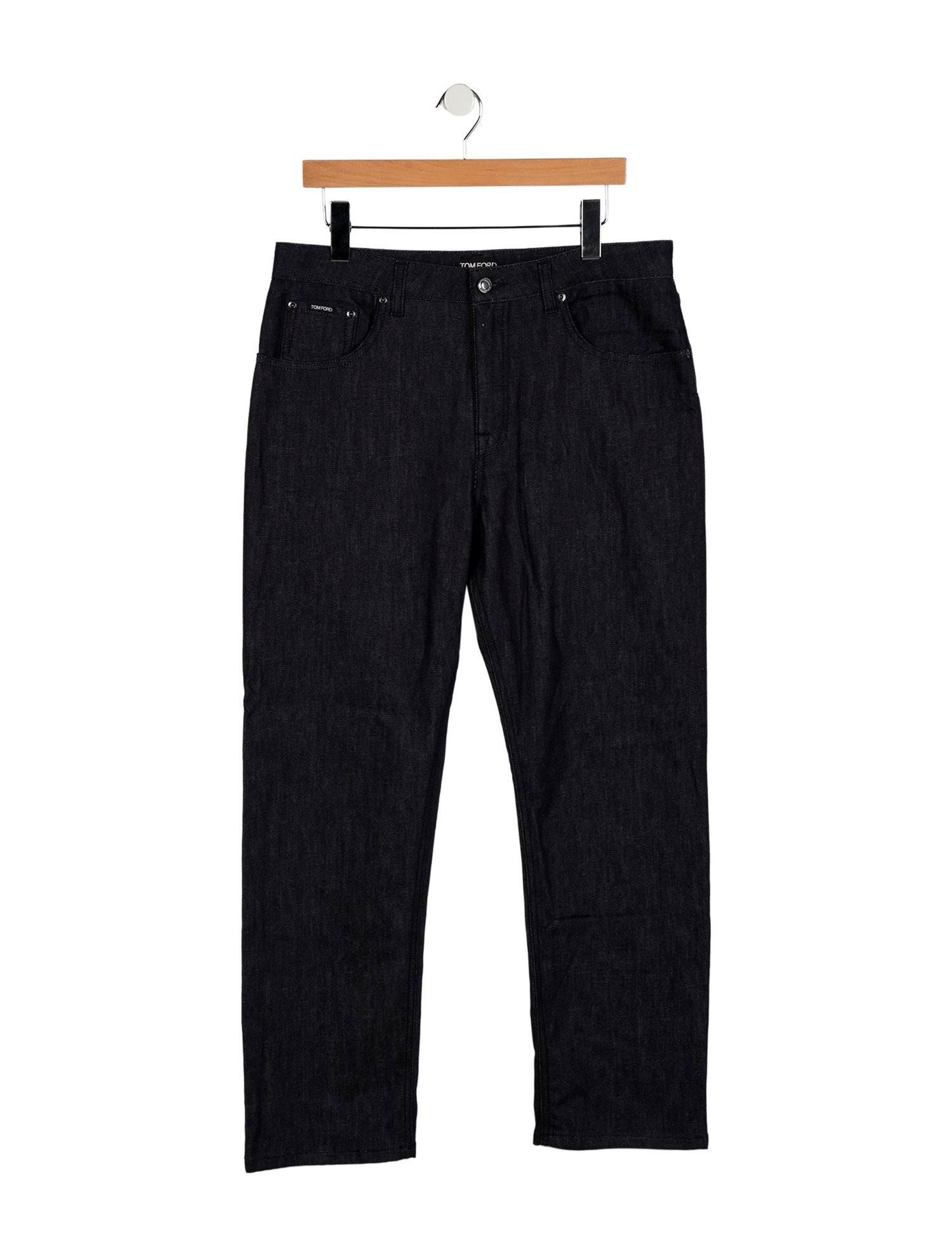 Tom Ford High-Rise Straight Leg Jeans w/ Tags