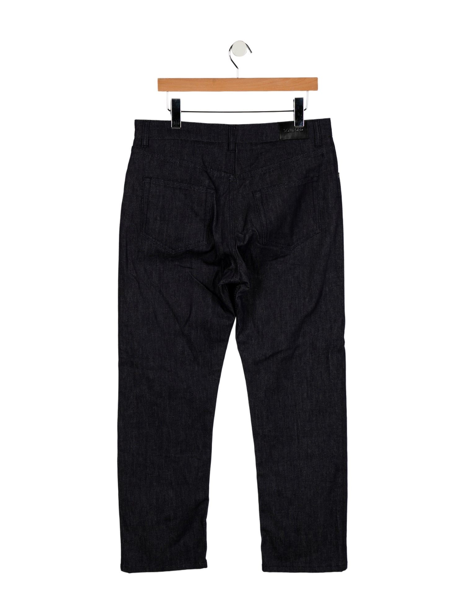 Tom Ford High-Rise Straight Leg Jeans w/ Tags