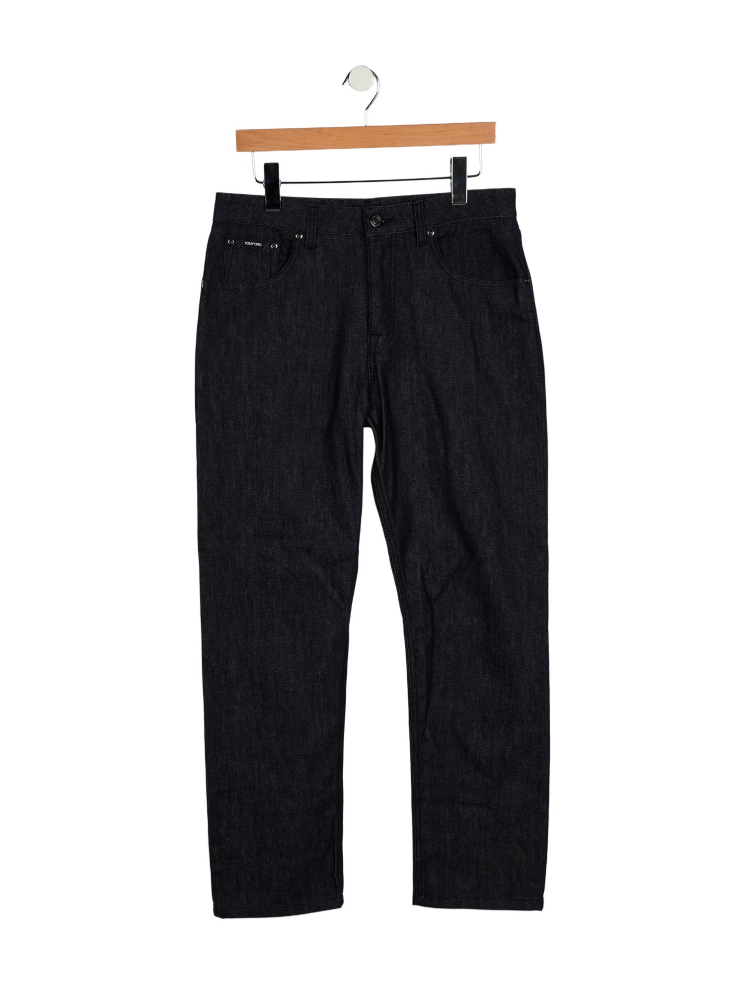 Tom Ford High-Rise Straight Leg Jeans w/ Tags