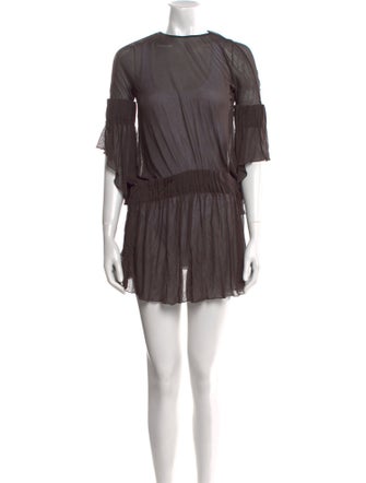 Tom Ford Crew Neck Mini Dress