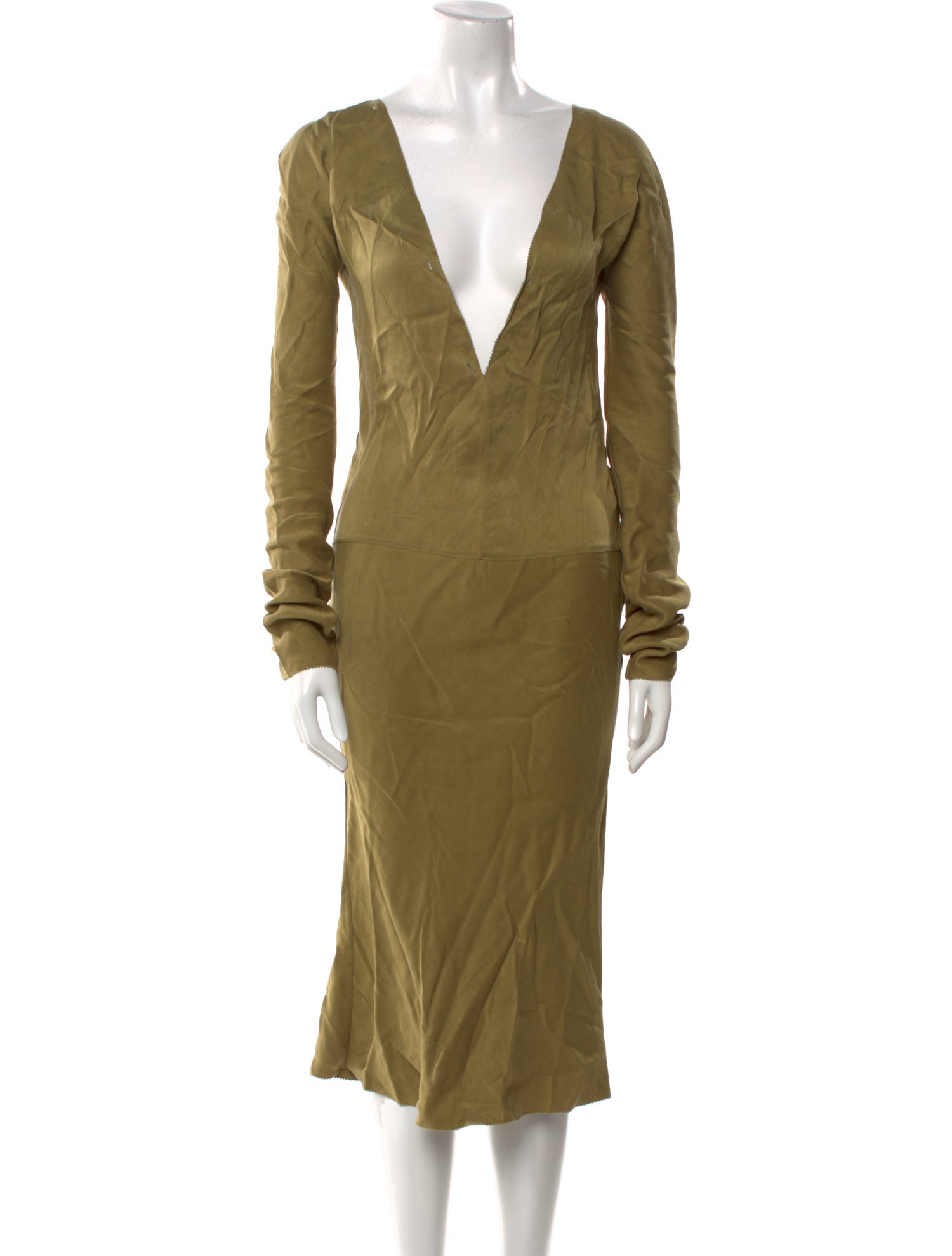 Tom Ford Silk Midi Length Dress