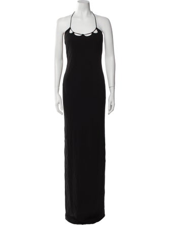 Tom Ford Scoop Neck Long Dress
