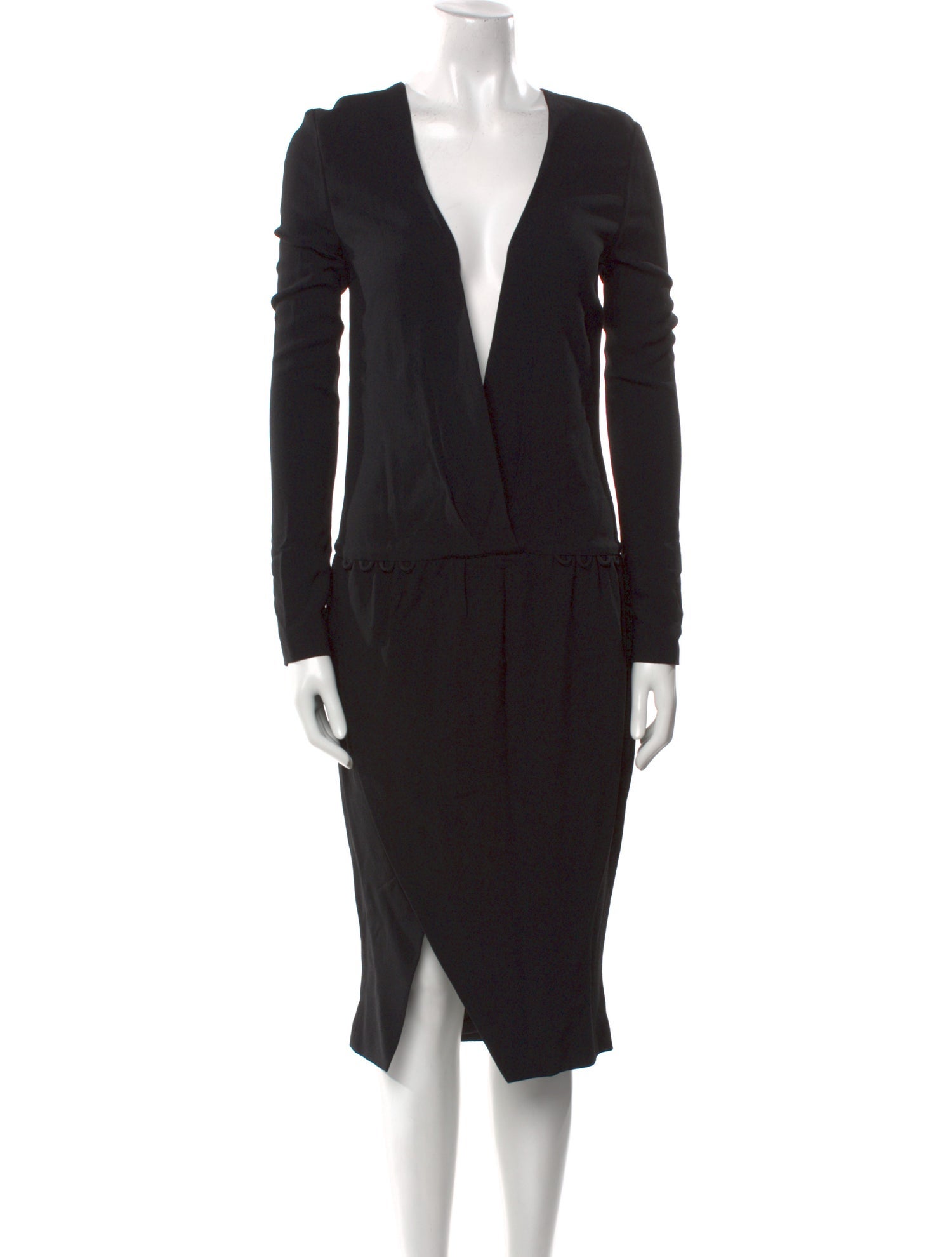 Tom Ford V-Neck Midi Length Dress