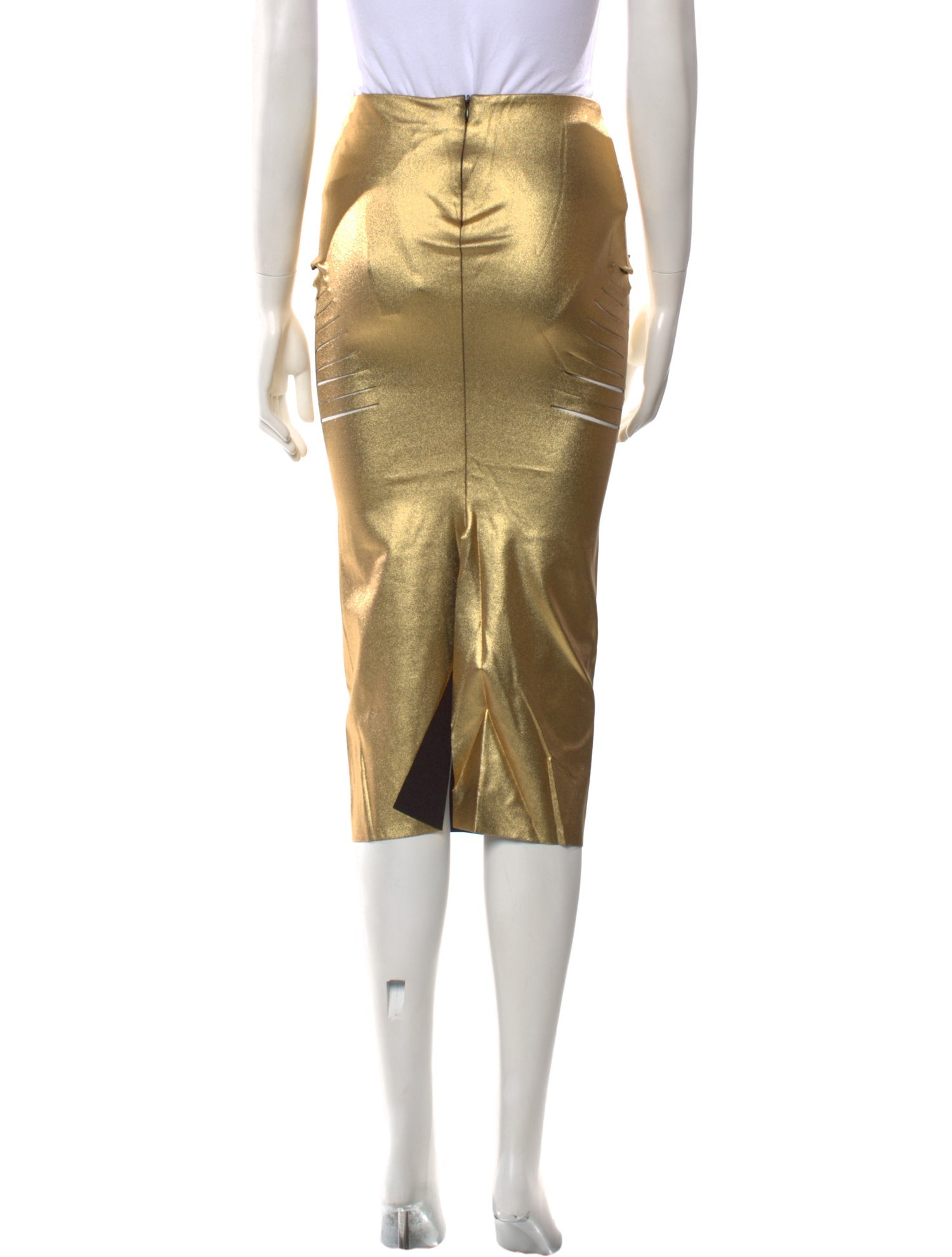 Tom Ford Glitter Accents Knee-Length Skirt