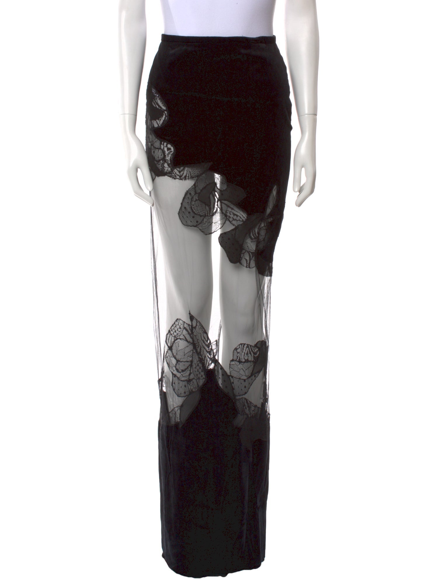 Tom Ford Floral Print Long Skirt