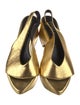 Tom Ford Leather Slingback Sandals