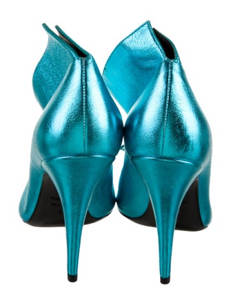 Tom Ford Leather Bow Accents Boots