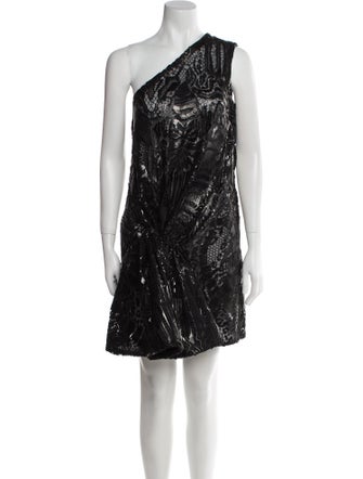 Tom Ford Lace Pattern Mini Dress
