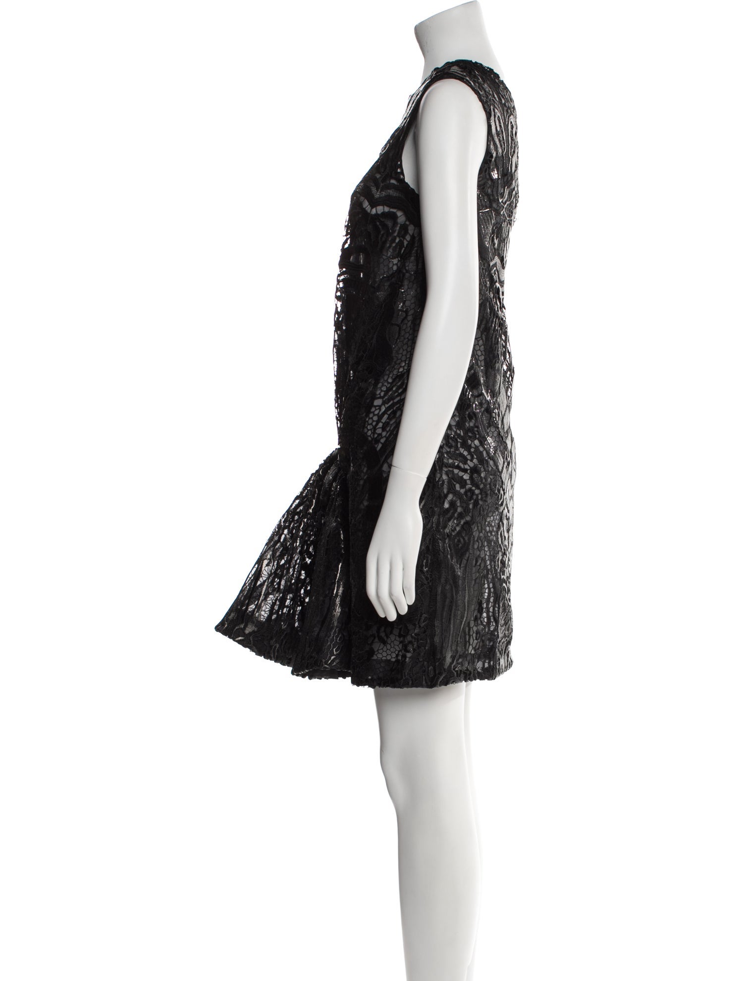 Tom Ford Lace Pattern Mini Dress