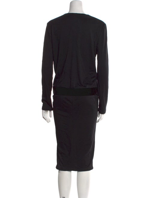 Tom Ford V-Neck Midi Length Dress