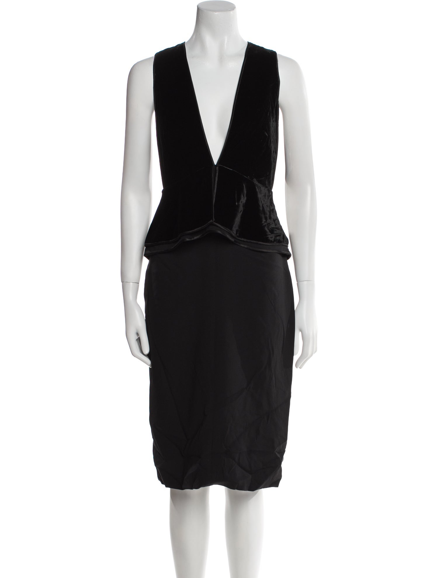 Tom Ford V-Neck Knee-Length Dress w/ Tags