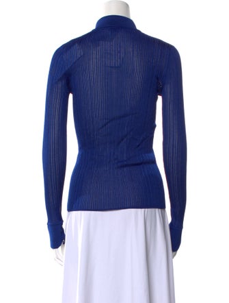 Tom Ford Long Sleeve Button-Up Top