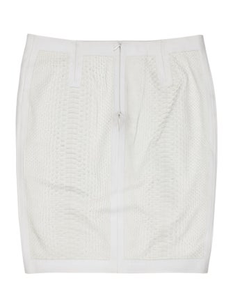 Tom Ford Python Mini Skirt