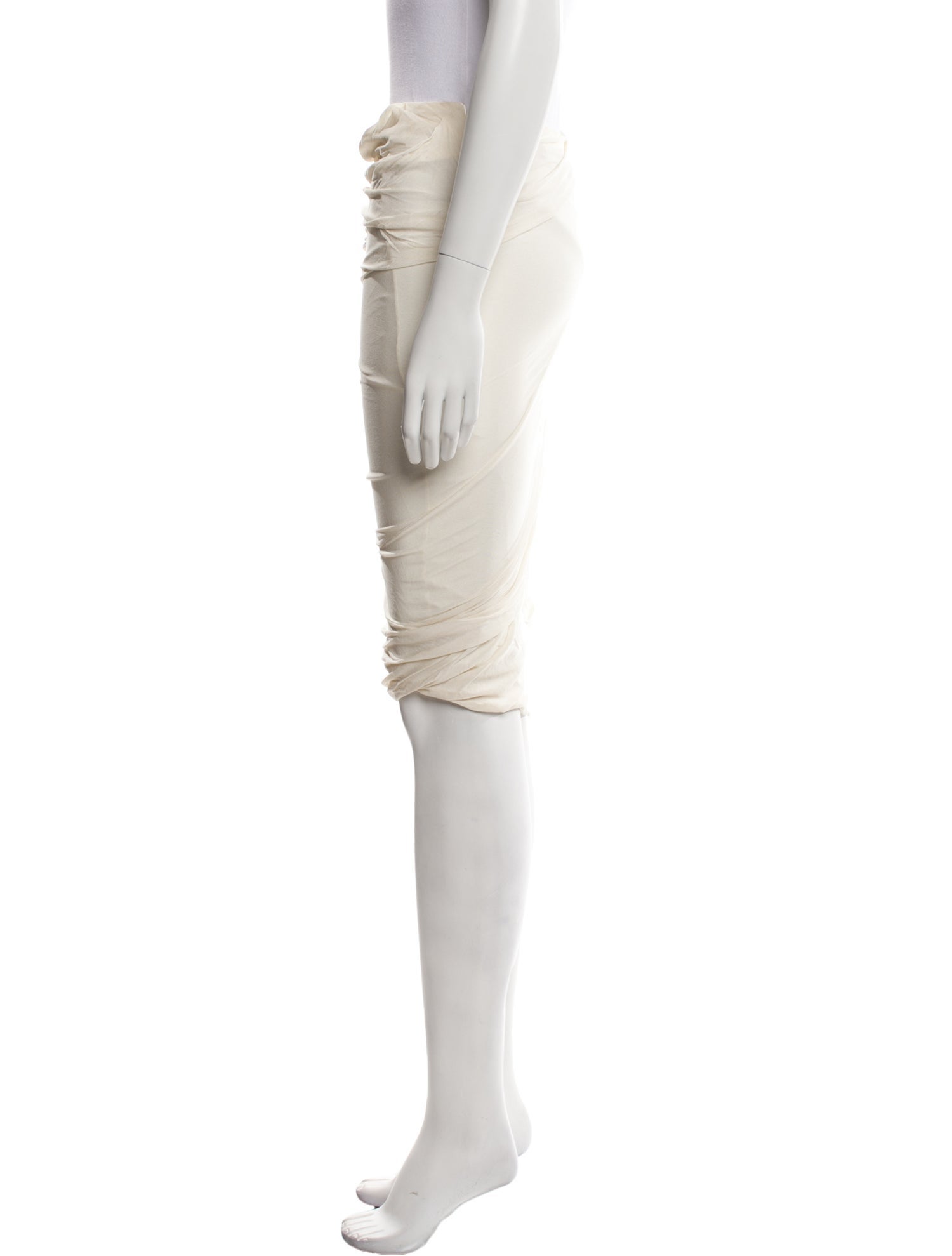 Tom Ford Grosgrain Trim Knee-Length Skirt