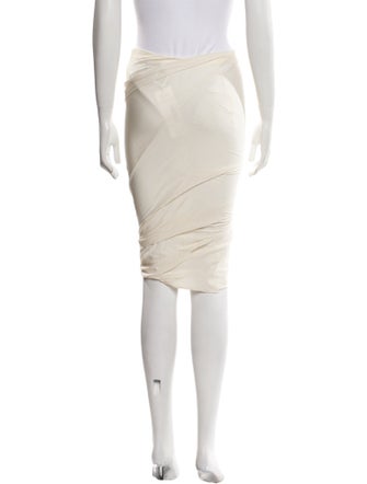 Tom Ford Grosgrain Trim Knee-Length Skirt