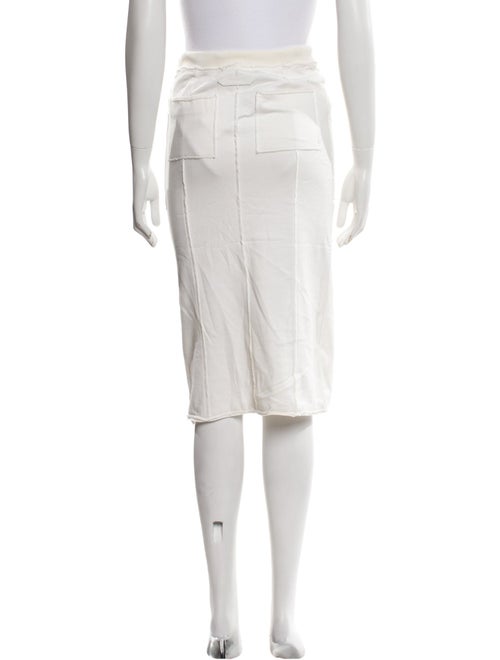Tom Ford Raw-Edge Trim Knee-Length Skirt