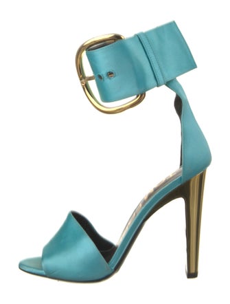 Tom Ford Satin Gladiator Sandals