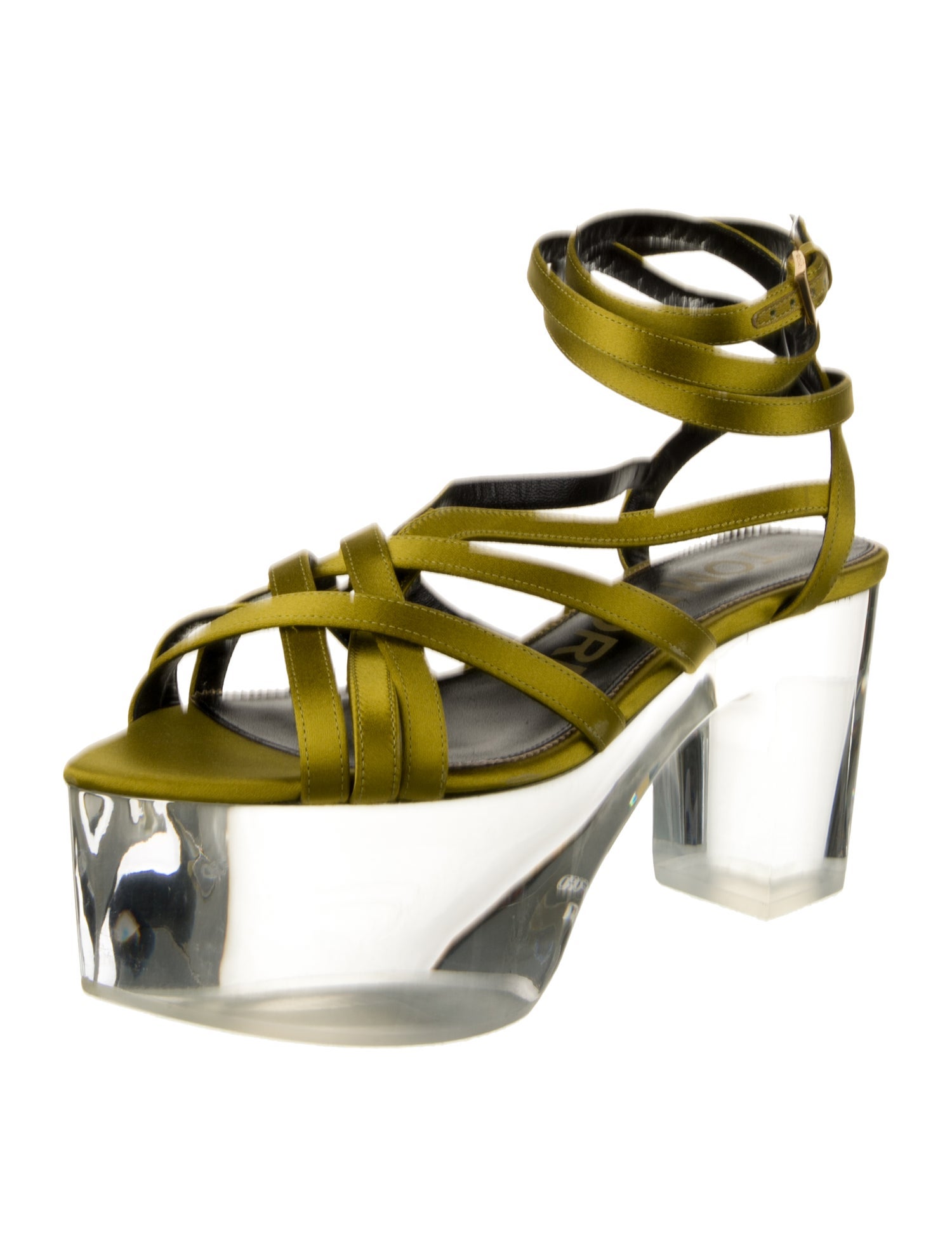 Tom Ford Satin Sandals