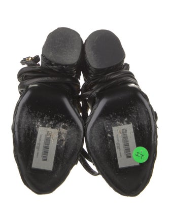 Tom Ford Leather Braided Accents Gladiator Sandals