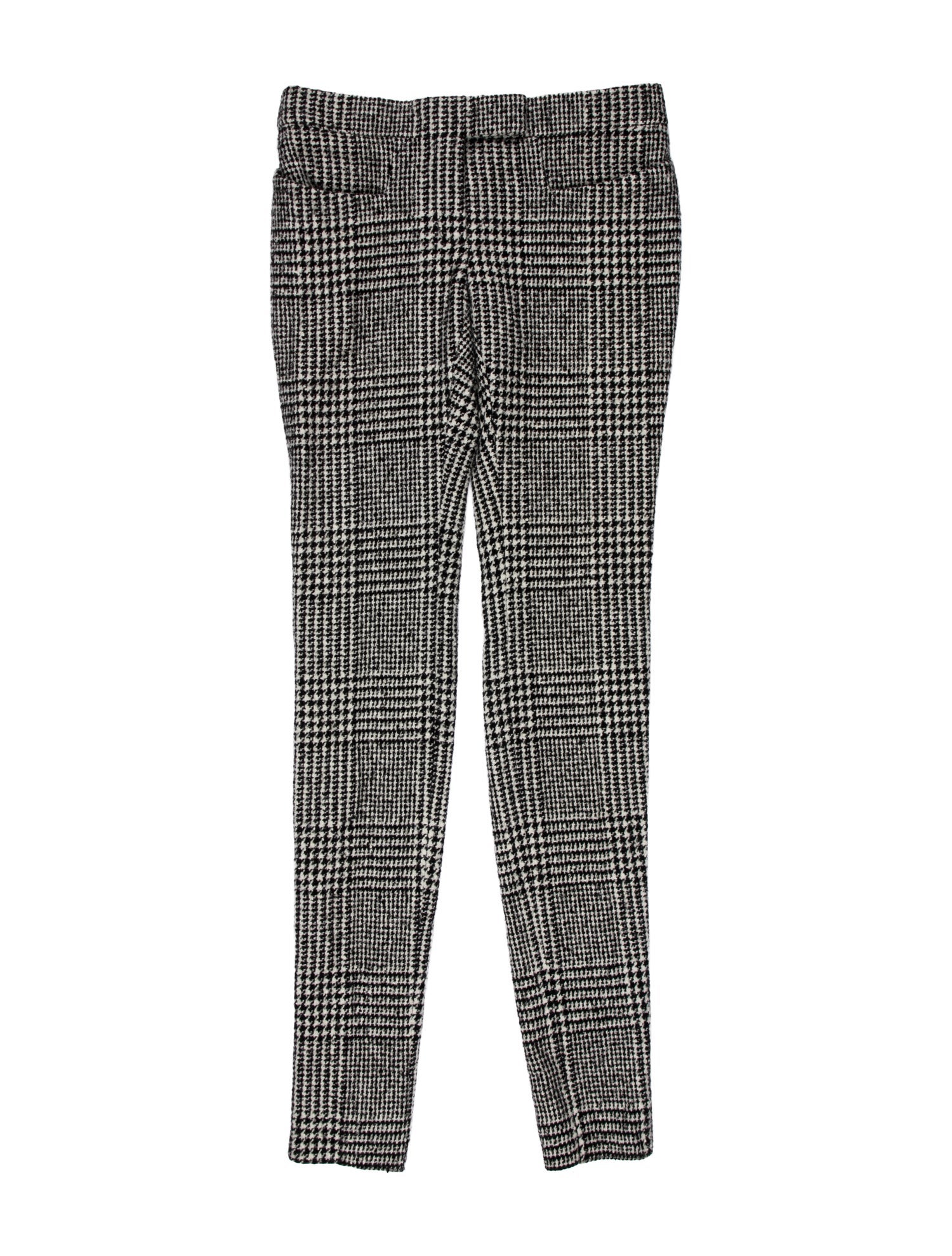 Tom Ford Houndstooth Print Skinny Leg Pants
