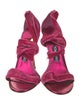 Tom Ford Velvet Sandals