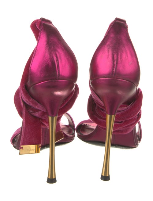 Tom Ford Velvet Sandals