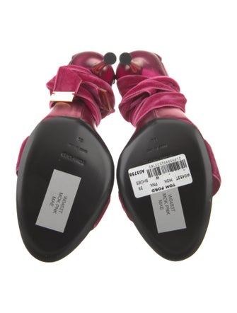 Tom Ford Velvet Sandals