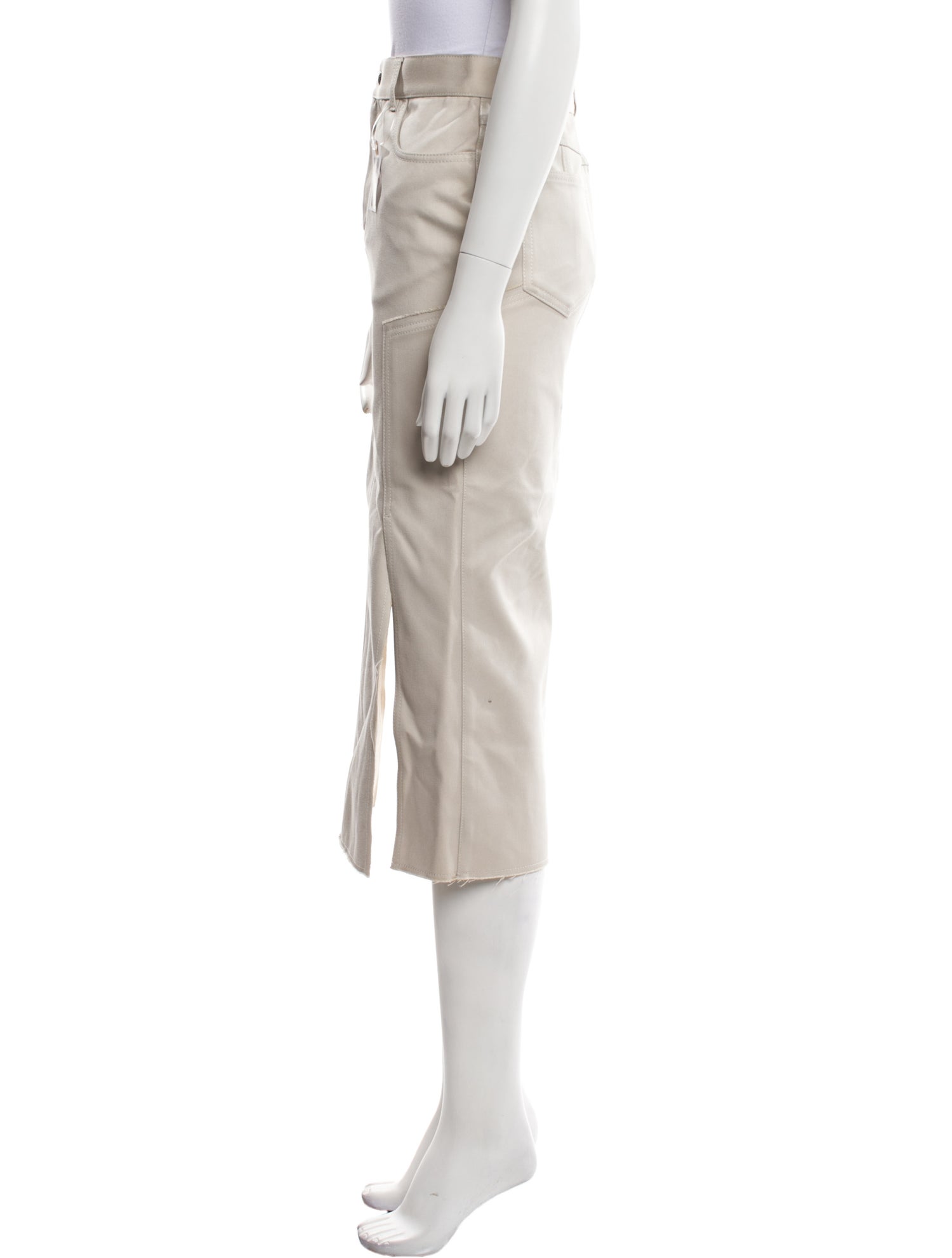 Tom Ford Leather Knee-Length Skirt