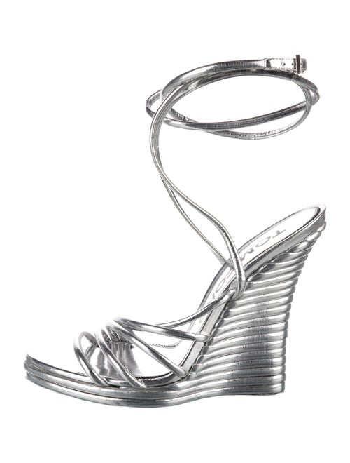 Tom Ford Leather Slingback Sandals