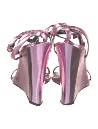 Tom Ford Leather T-Strap Sandals