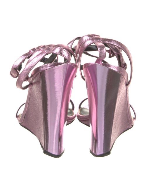 Tom Ford Leather T-Strap Sandals