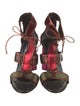 Tom Ford Leather T-Strap Sandals
