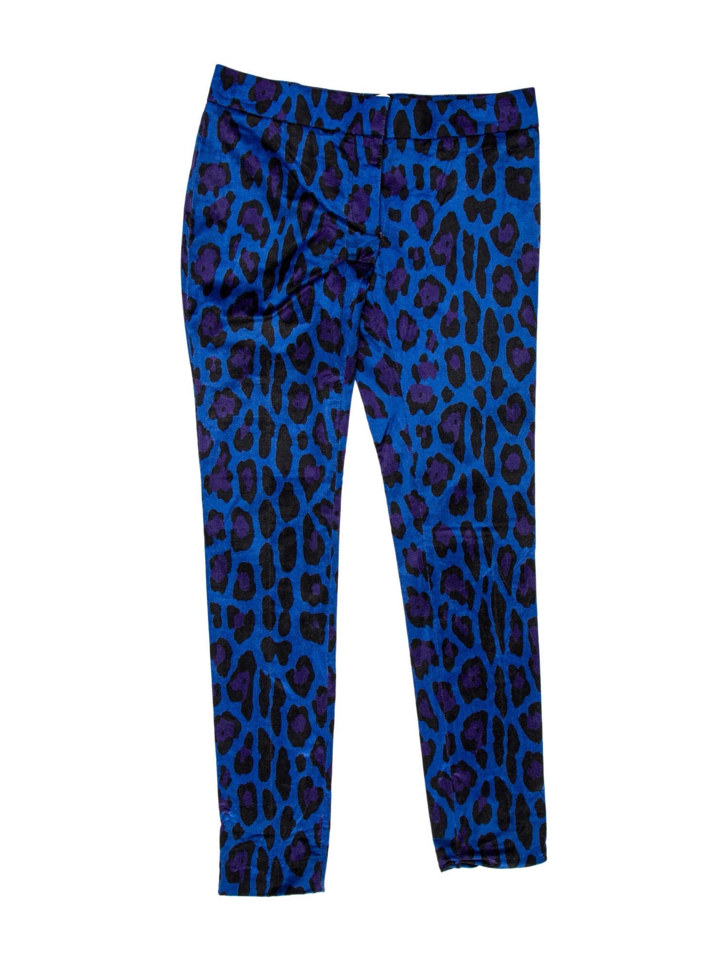 Tom Ford Animal Print Skinny Leg Pants