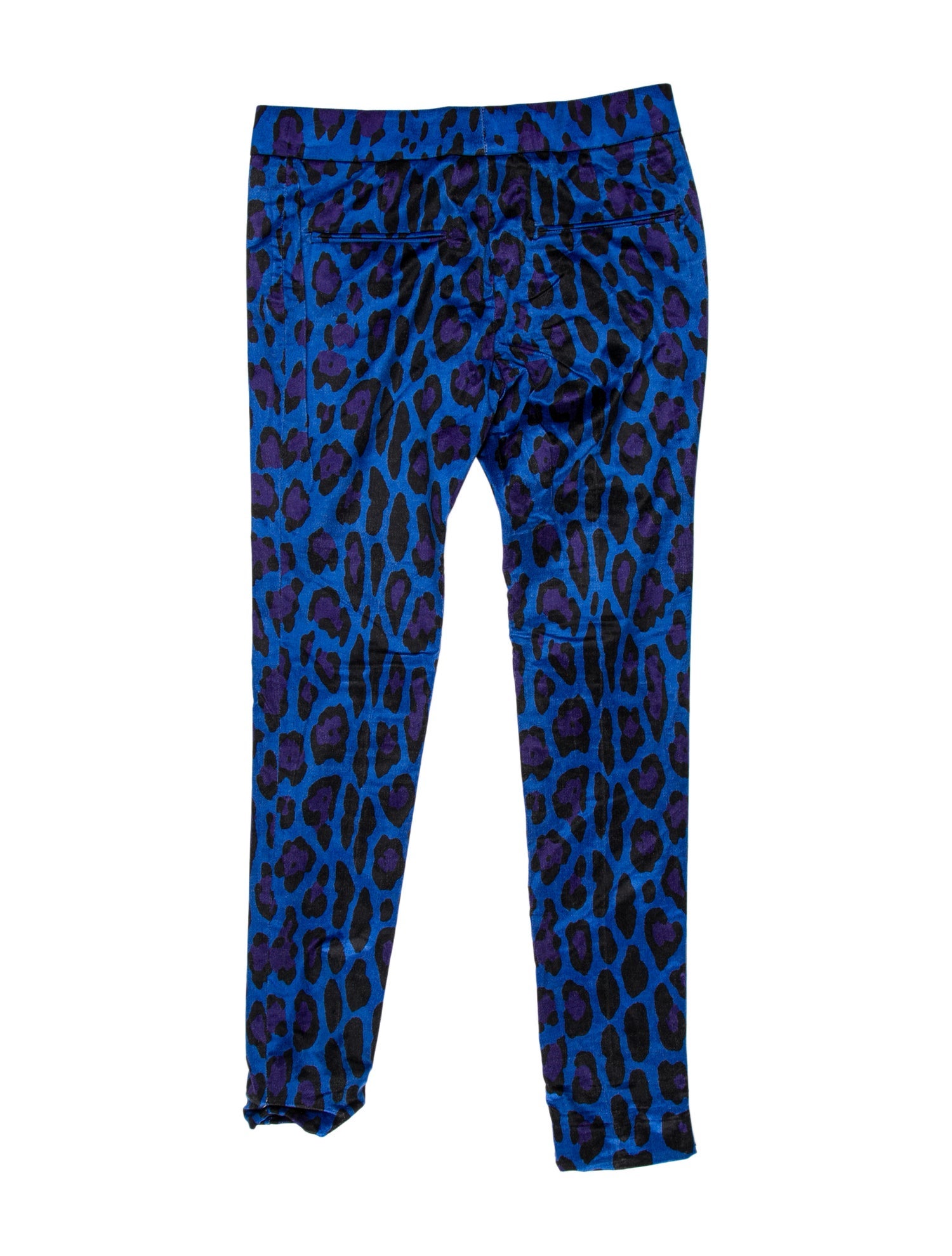 Tom Ford Animal Print Skinny Leg Pants