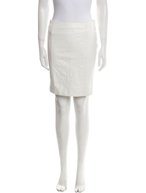 Tom Ford Lamb Leather Mini Skirt
