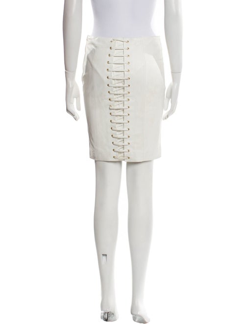 Tom Ford Lamb Leather Mini Skirt