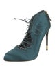 Tom Ford Satin Lace-Up Boots